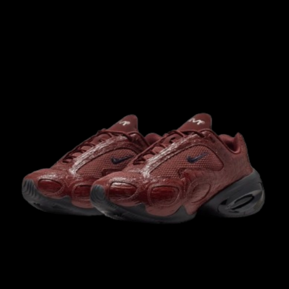 Nike Air Max Muse Womens Size 8.5 Burgundy Crush Black
